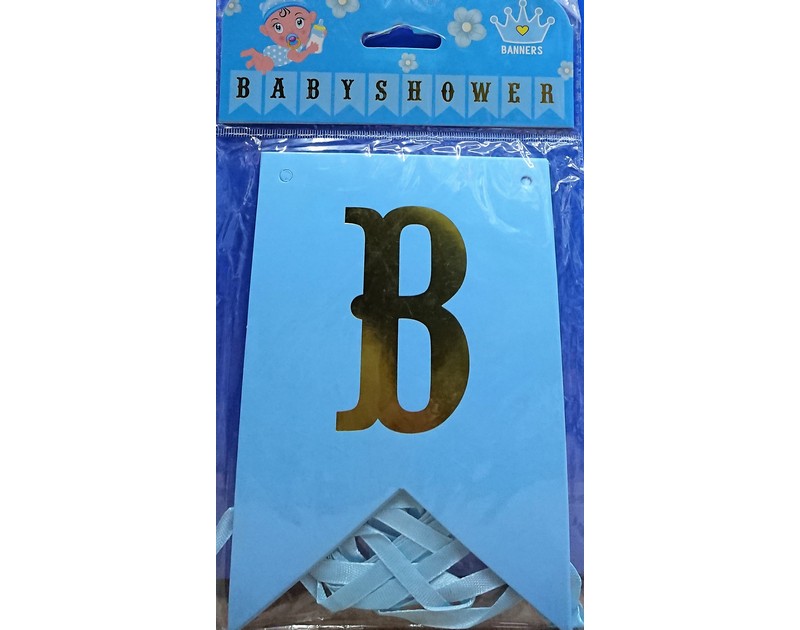 Baby Shower Banner Chain